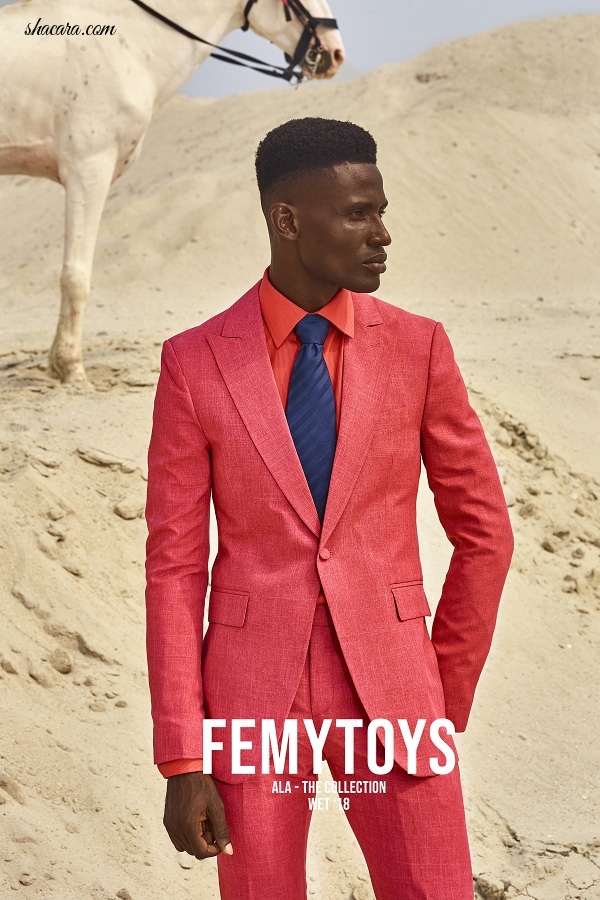 Nigerian Menswear Brand Femy Toys Presents “ALA” Suit Collection