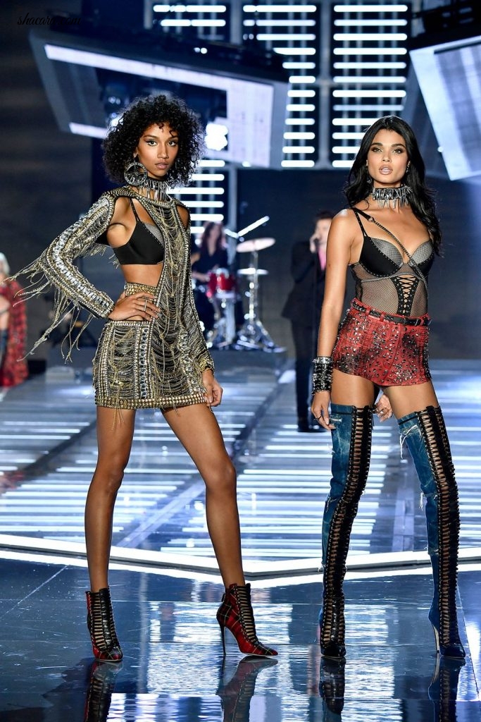 African Runway Queens Tear up the Victoria’s Secret Fashion Show in Shanghai