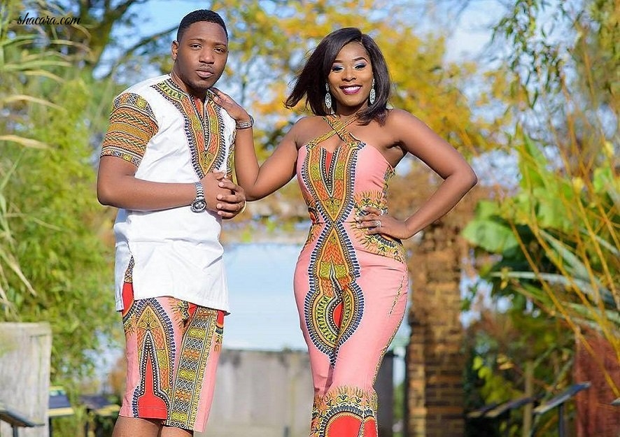 Get Inspired From These 10 African Print Matching Outfits For Couples