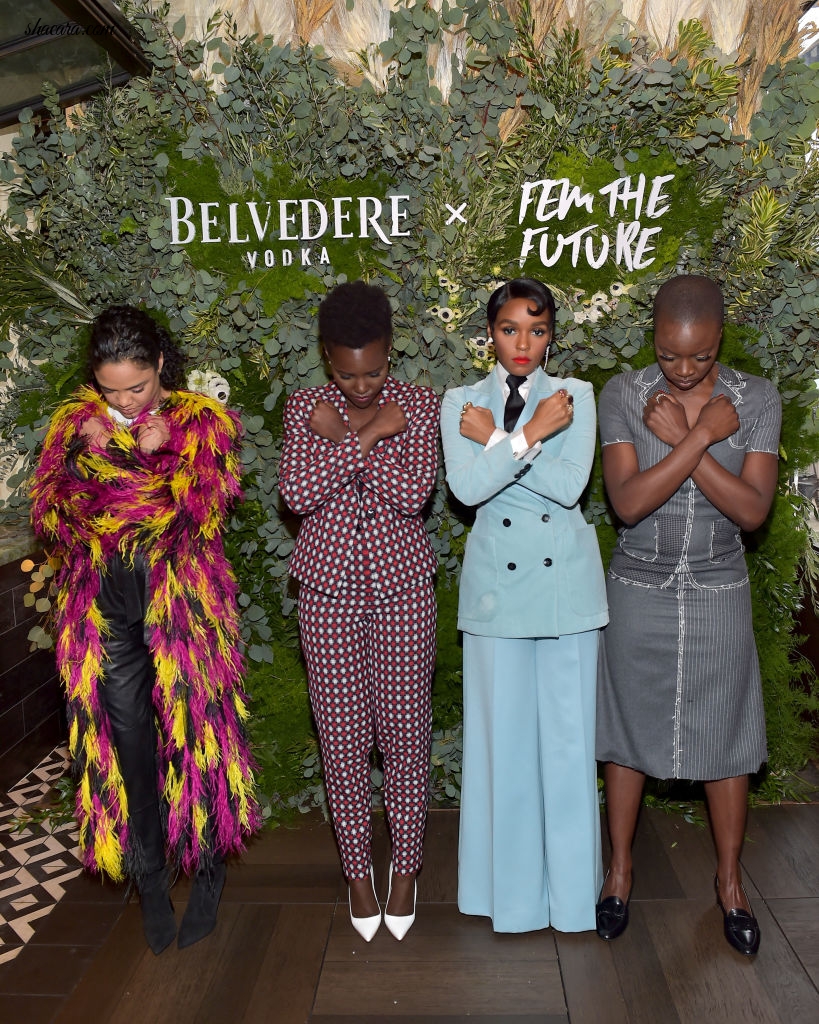 Lupita Nyong’o, Yvonne Orji, Jidenna, Janelle Monae, Attend The 2018 #FemTheFuture Pre-Oscars Brunch