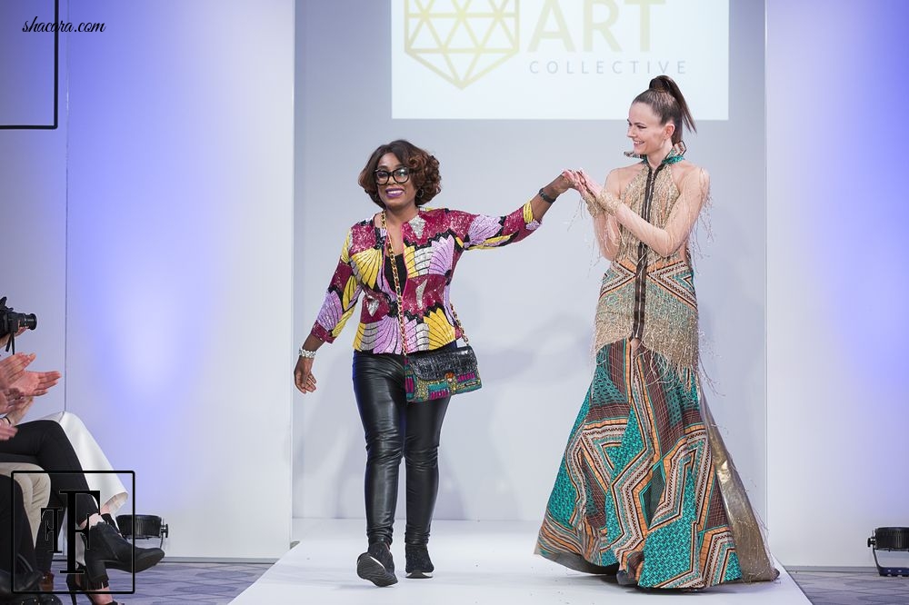 Ghanaian Fashion Brand VH Mode By Vanessa Harrison showcases at London Fashion Week AW18