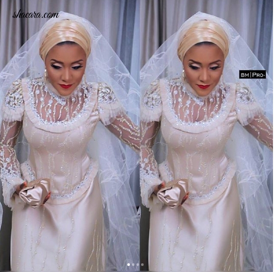 Focus! Fatima Dankote’s Stunning Looks For Her Wedding