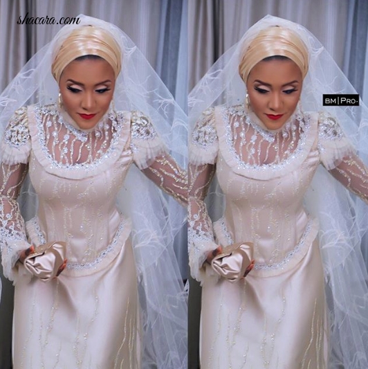 Focus! Fatima Dankote’s Stunning Looks For Her Wedding