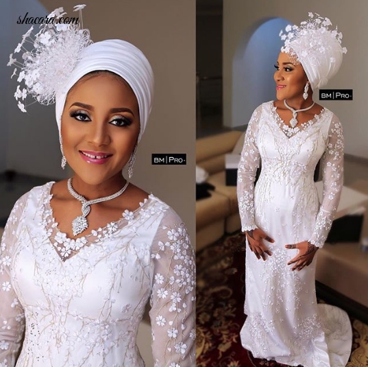 Focus! Fatima Dankote’s Stunning Looks For Her Wedding