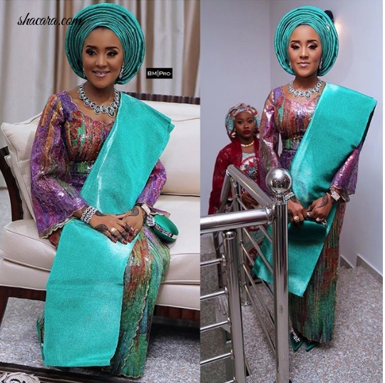 Focus! Fatima Dankote’s Stunning Looks For Her Wedding