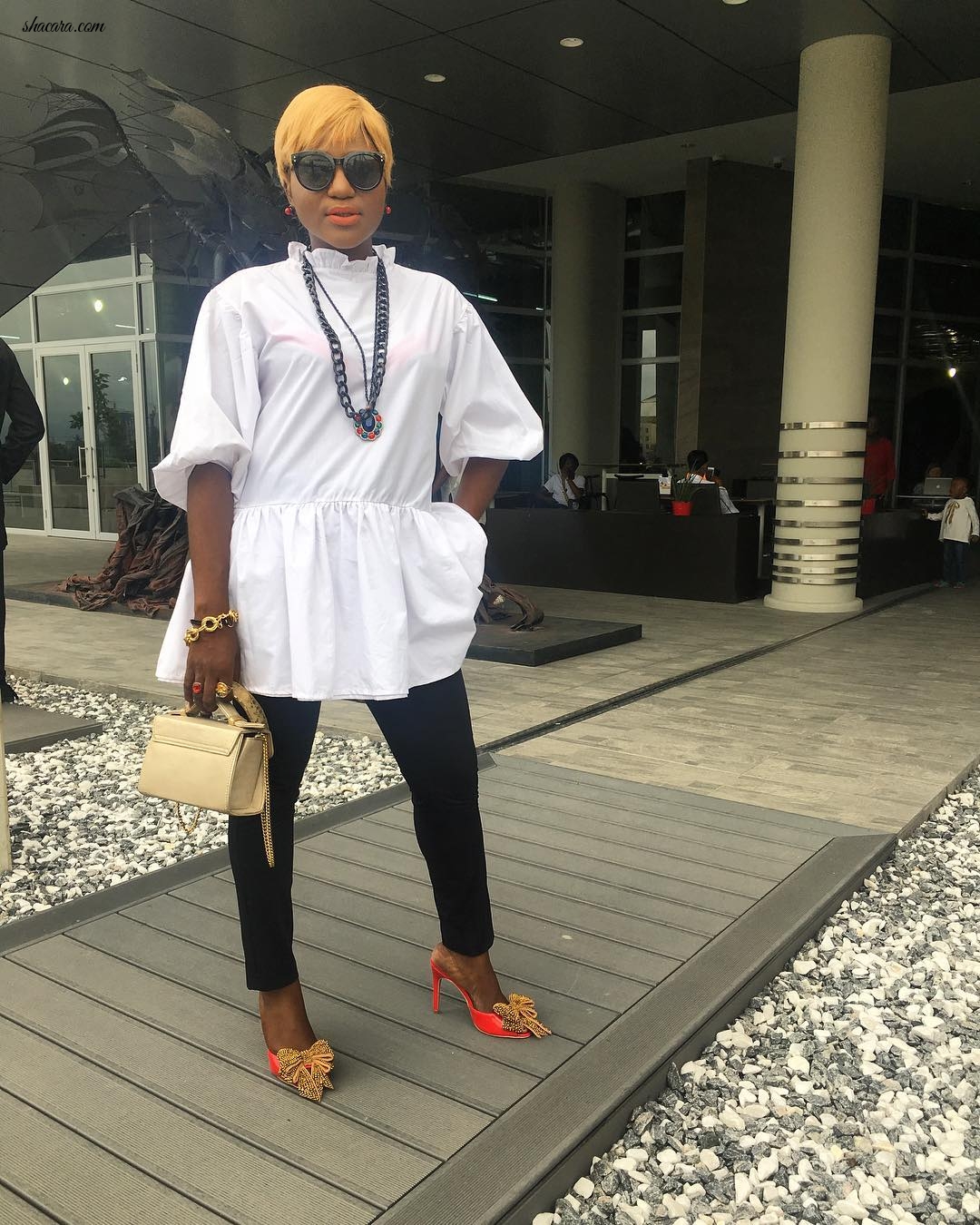Best Street Style At The Lagos Fashion Week A/W 2018 Presentations!