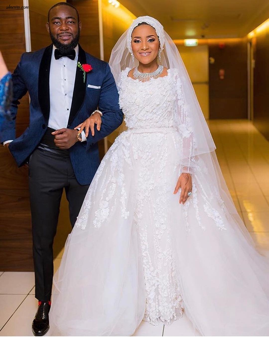 HERE ARE 10 EYE POOPING WEDDING DRESSES MUSLIM BRIDES ARE SLAYING FOR THEIR NIKKIA.