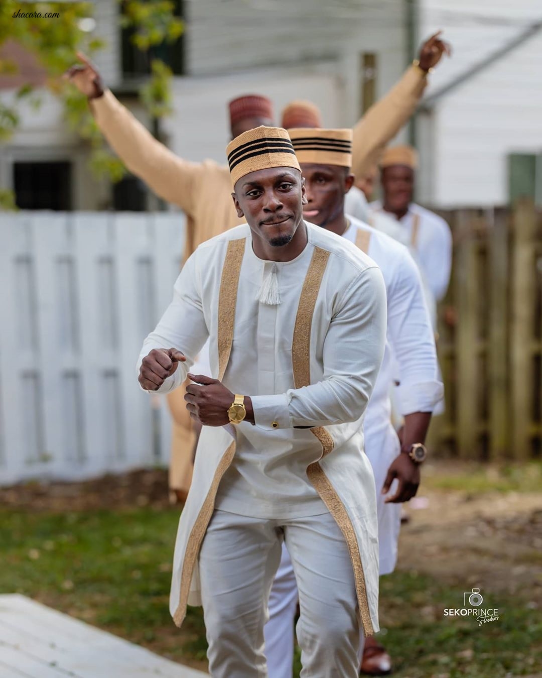 Check Out The Stunning Visuals From Vanessa Gyimah’s Enchanted Ghanaian Traditional Wedding