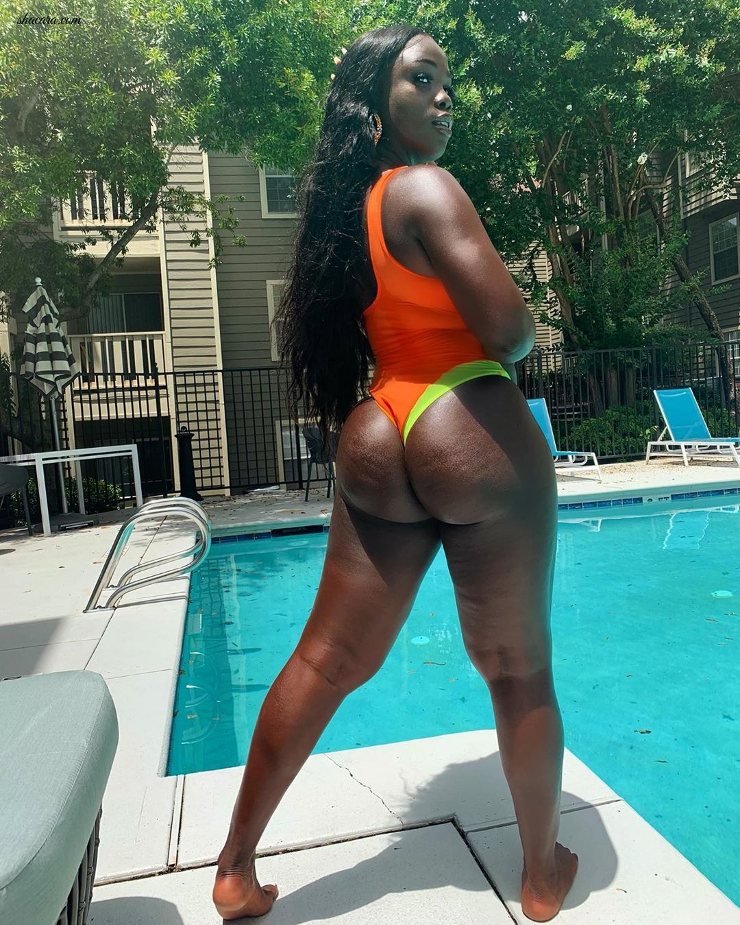 #BIKINIBAE: Meet The Stunning Guinean Model & USA Soldier Cire Serving Haute Swimwear