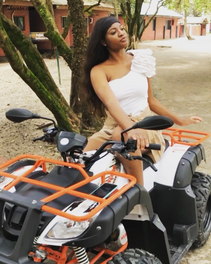 All The Photos From Omotola Jalade-Ekeinde’s Fun Getaway With Her Kids