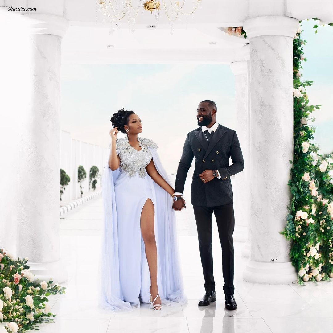 BBNaija’s Khafi Officially Marries Gedoni In An Intimate Wedding Ceremony!