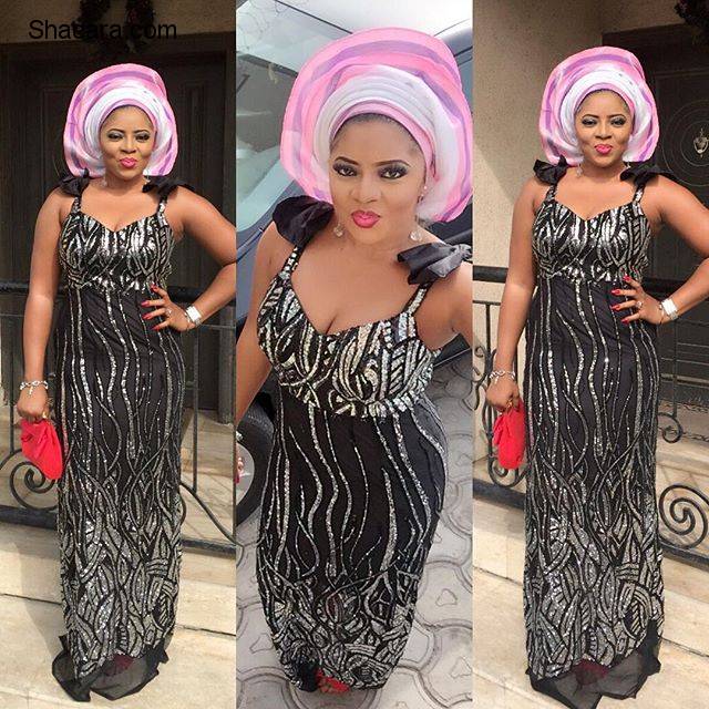 Check Out How Stylish Guests Are Rocking Beautiful Aso Ebi Styles