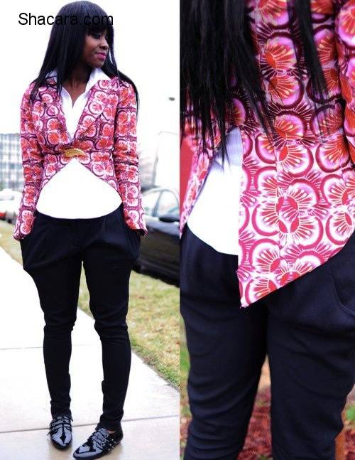 FASHION STYLE-FOR THE LOVE OF ANKARA TOPS (BLAZERS AND JACKETS)