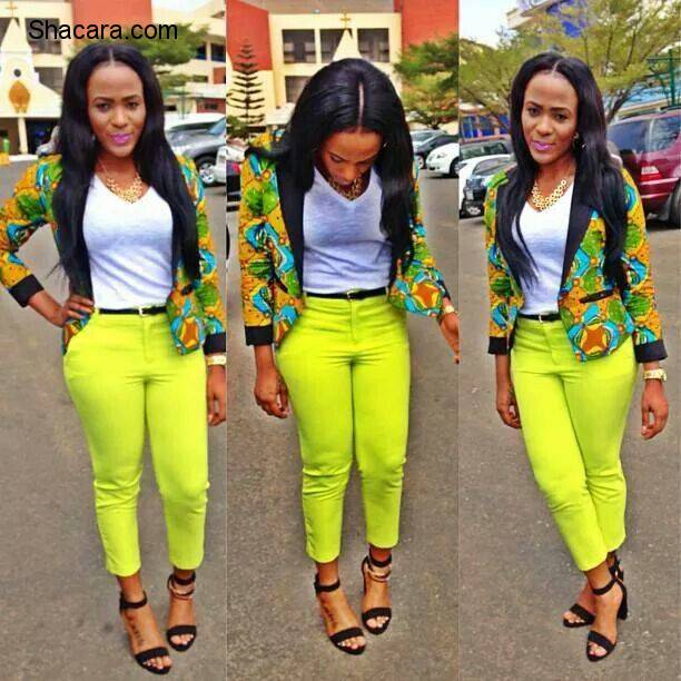 FASHION STYLE-FOR THE LOVE OF ANKARA TOPS (BLAZERS AND JACKETS)