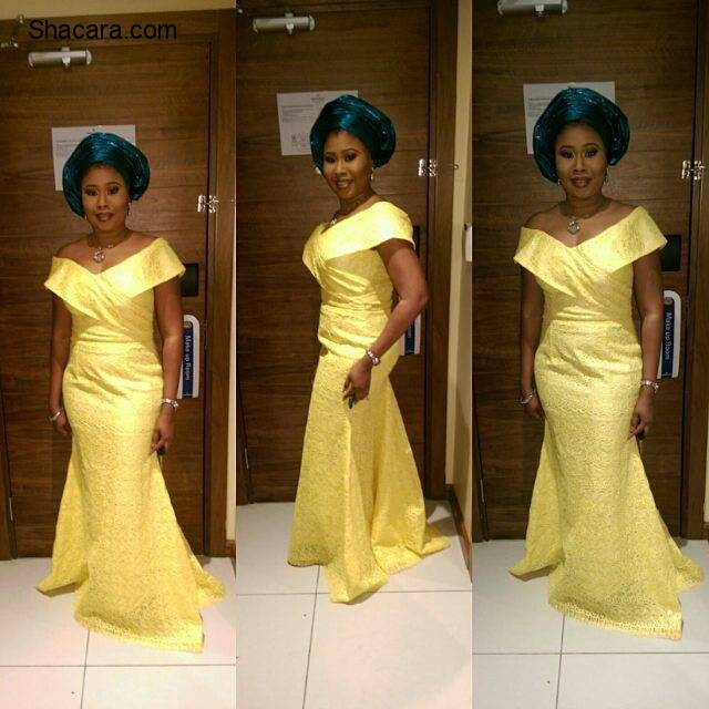 GLAMOROUS AND THE GLITZ TURNED UP IN STUNNING ASO EBI STYLES OVER THE WEEKEND