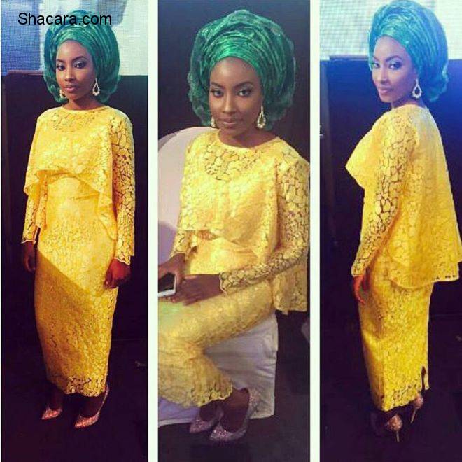 GLAMOROUS AND THE GLITZ TURNED UP IN STUNNING ASO EBI STYLES OVER THE WEEKEND