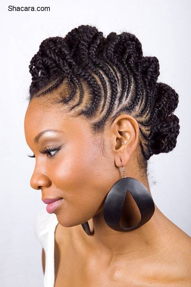 HAIRSTYLES THAT STAY TRENDY: CORNROW BRAID (GHANA BRAIDS)