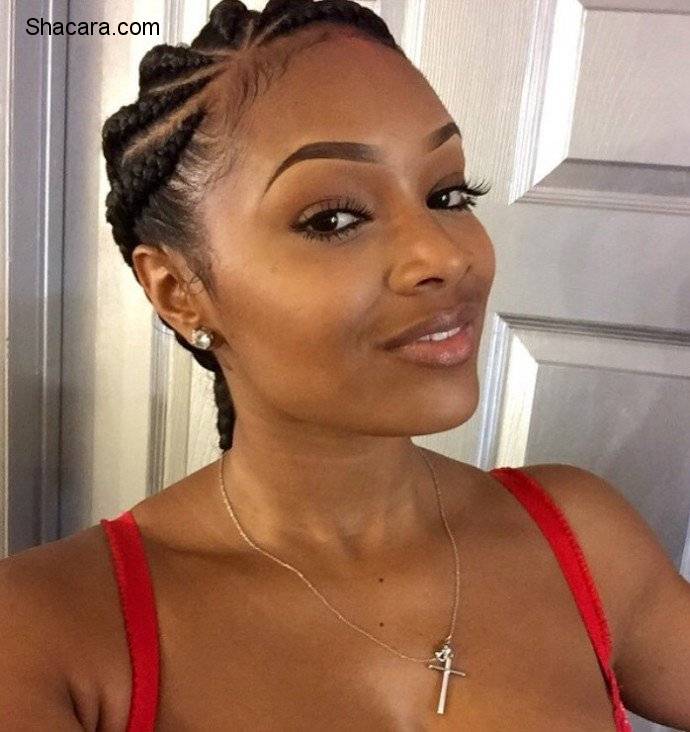 HAIRSTYLES THAT STAY TRENDY: CORNROW BRAID (GHANA BRAIDS)