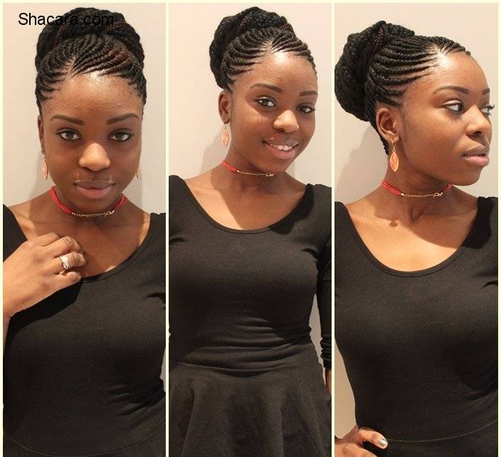 HAIRSTYLES THAT STAY TRENDY: CORNROW BRAID (GHANA BRAIDS)