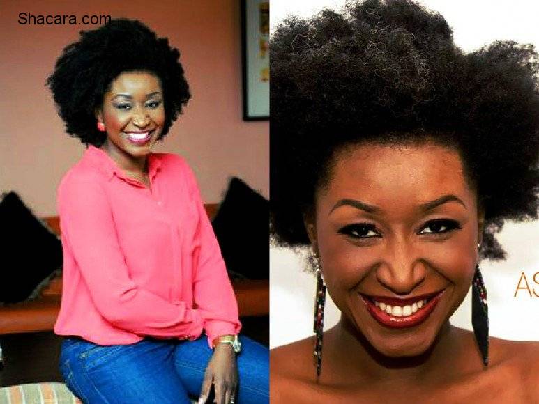 CELEBRITIES SCHOOL US ON HOW TO MAINTAIN OUR NATURAL HAIR.