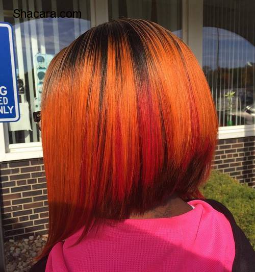 80 Showiest Bob Haircuts for Black Women part 2