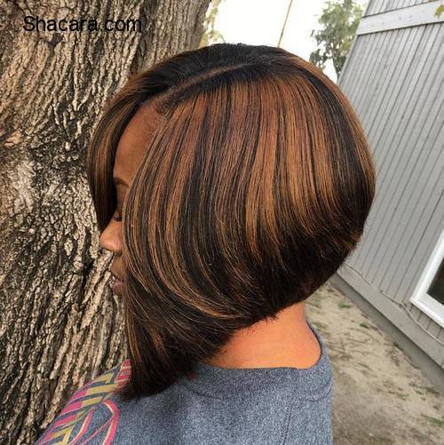 80 Showiest Bob Haircuts for Black Women part 1
