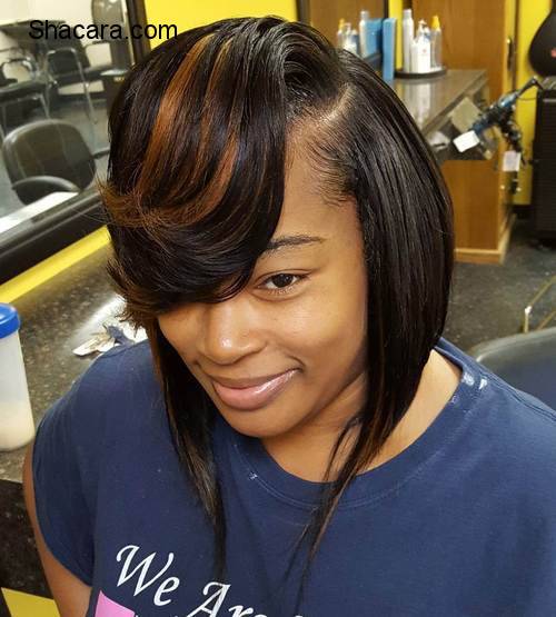 80 Showiest Bob Haircuts for Black Women part 1