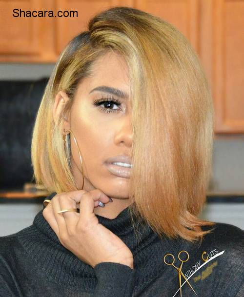 80 Showiest Bob Haircuts for Black Women part 1