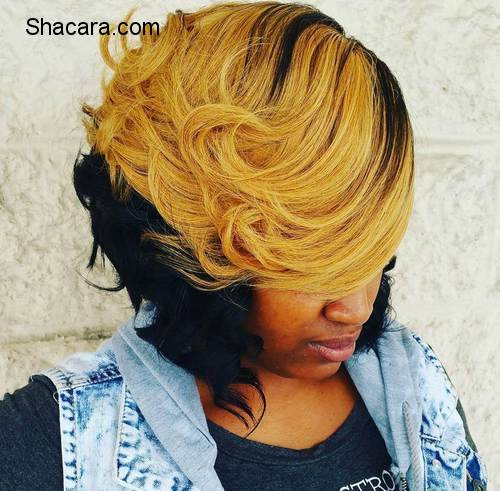 80 Showiest Bob Haircuts for Black Women part 1
