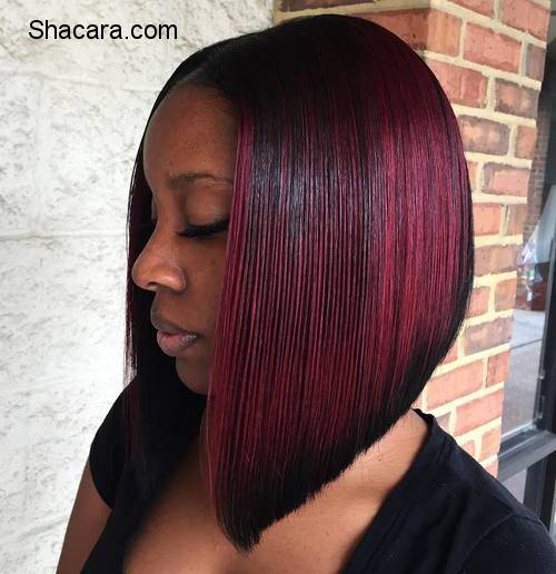 80 Showiest Bob Haircuts for Black Women part 2