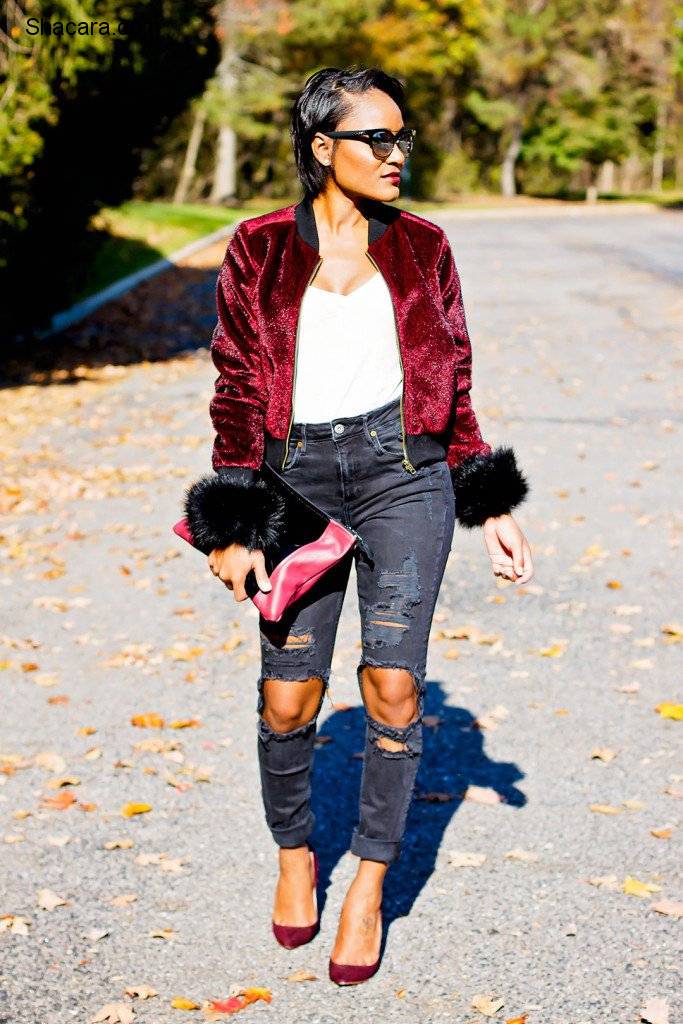 LOOK LIKE A MILLION BUCKS IN A BOMBER JACKET