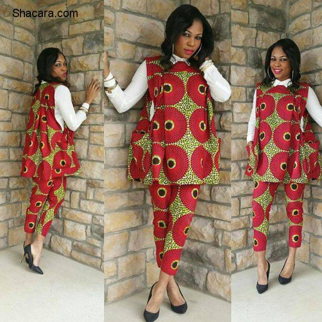 TURN UP TO YOUR NEXT OUTING IN ONE OF THESE TRENDSETTING ANKARA STYLES