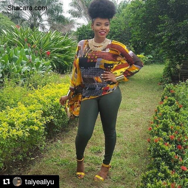 TOKE MAKIWA OR YEMI ALADE, WHO WORE THIS PRINT FABRIC BEST?