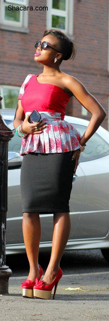 THE ANKARA PEPLUM TOP STYLES – A SUPER-STYLISH TIMELESS PIECES