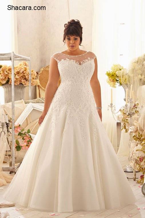 WEDDING GOWNS FOR CURVY WOMEN