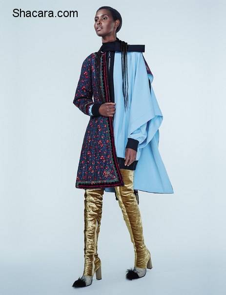 Somali-Canadian model Ubah Hassan featured in Vogue Ukraine