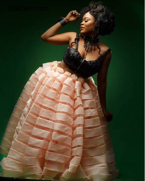Curvy Actress, Daniella Okeke, Marks Birthday With Dazzling Photos