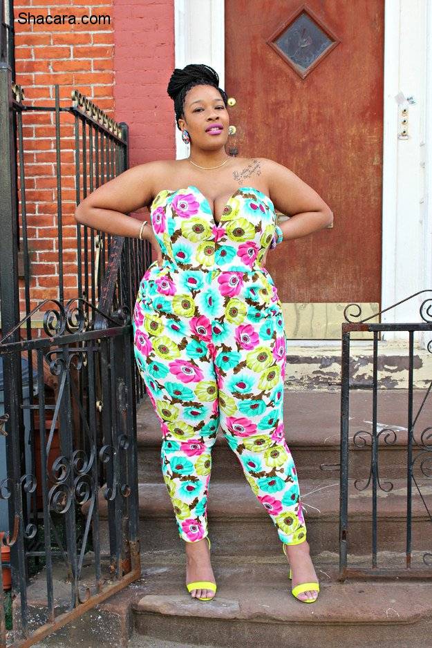FLORAL PRINT IDEAS FOR THE PLUS-SIZE.