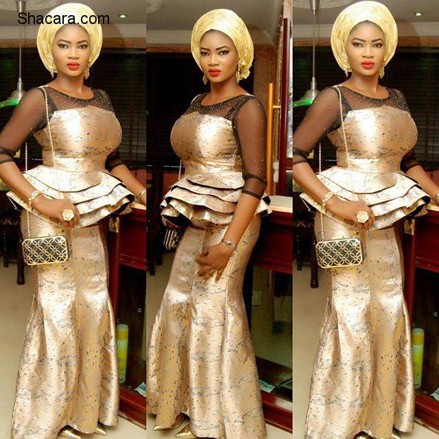 Elegant And Fabulous Aso Ebi Styles For The Trendy Ladies