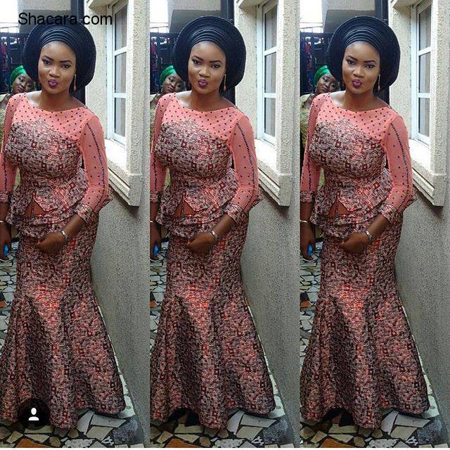 Elegant And Fabulous Aso Ebi Styles For The Trendy Ladies