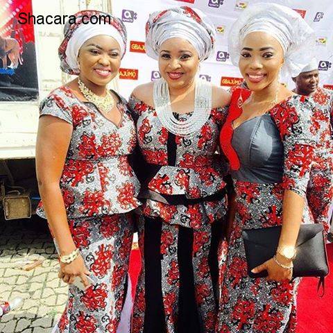 HEAD TURNING ANKARA STYLES FLOODED #MADAMSAJE 40TH ON STAGE PARTY.
