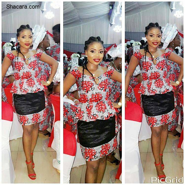 HEAD TURNING ANKARA STYLES FLOODED #MADAMSAJE 40TH ON STAGE PARTY.