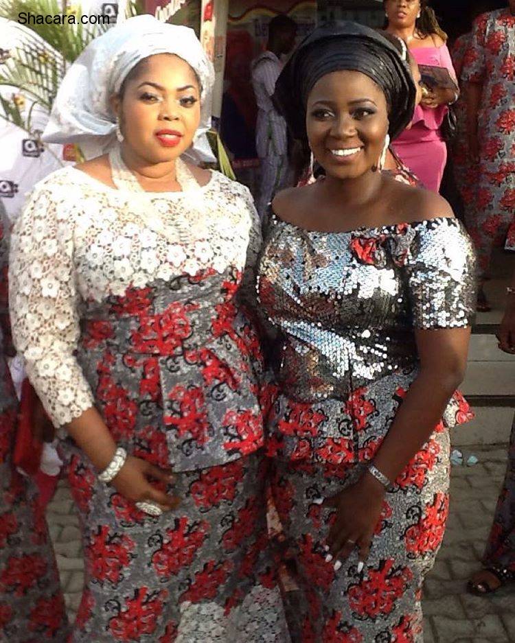 HEAD TURNING ANKARA STYLES FLOODED #MADAMSAJE 40TH ON STAGE PARTY.