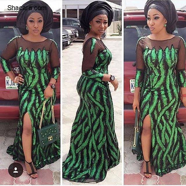 JAW DROPPING TRENDING ASO EBI STYLES AS SLAYED BY STUNNING FASHIONISTAS