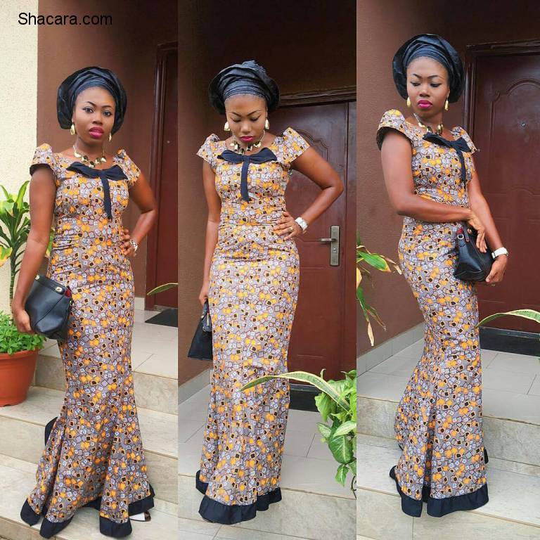 TURN-UP YOUR ANKARA STYLE GAME WITH ONE OF ALLURING STYLES