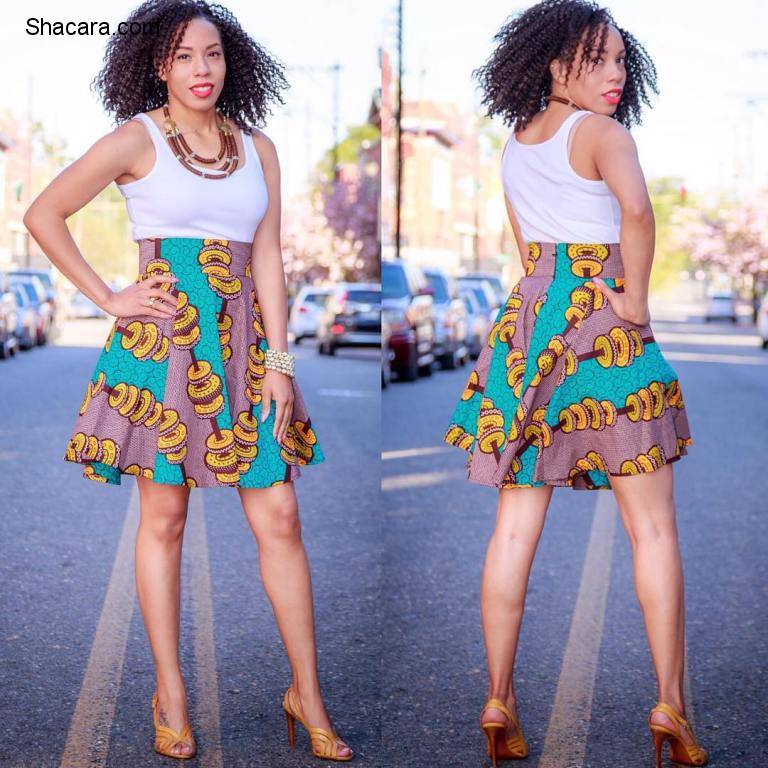TURN-UP YOUR ANKARA STYLE GAME WITH ONE OF ALLURING STYLES