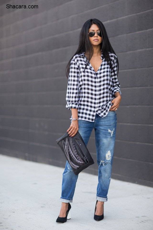 THE EFFORTLESS WAYS TO ROCK THE LOOSE JEANS