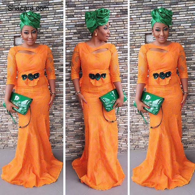 MAKE IT GLAMOROUS TO YOUR NEXT OWANBE PARTY IN ONE OF THIS ASO EBI STYLES