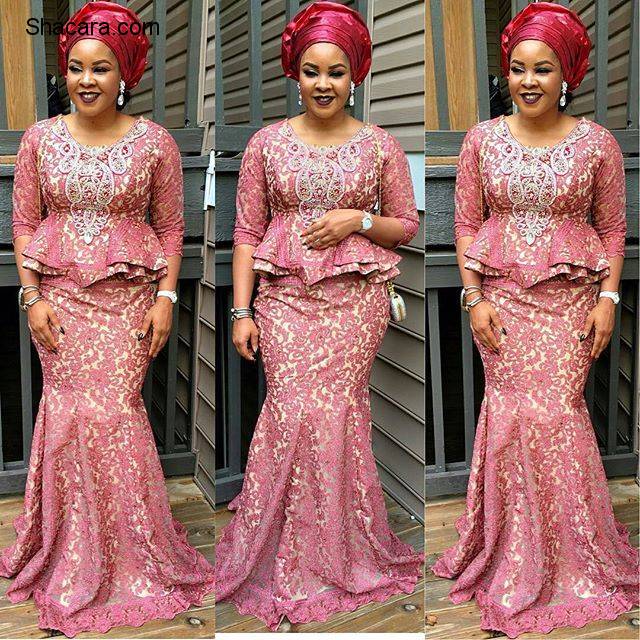 ASO EBI STYLES THAT CREATED A BUZZ AT NIGERIAN PARTIES LAST WEEKEND