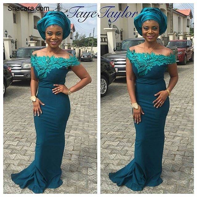 ASO EBI STYLES THAT CREATED A BUZZ AT NIGERIAN PARTIES LAST WEEKEND